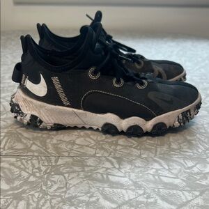 Kids Nike Black Turf Athletic Sneakers